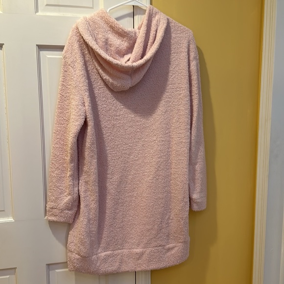 Calvin Klein light pink boucle long vintage sweatshirt, medium. - Picture 2 of 6